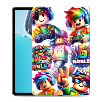 Силиконовый чехол на Huawei MatePad 11 (2021) с принтом Roblox Роблокс