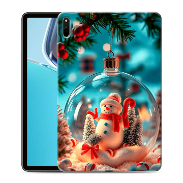 Силиконовый чехол на Huawei MatePad 11 (2021) с принтом Новый год