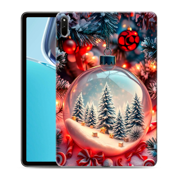 Силиконовый чехол на Huawei MatePad 11 (2021) с принтом Новый год