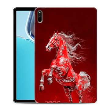 Силиконовый чехол на Huawei MatePad 11 (2021) с принтом Новый год