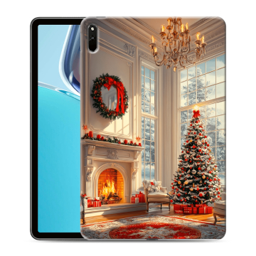Силиконовый чехол на Huawei MatePad 11 (2021) с принтом Новый год