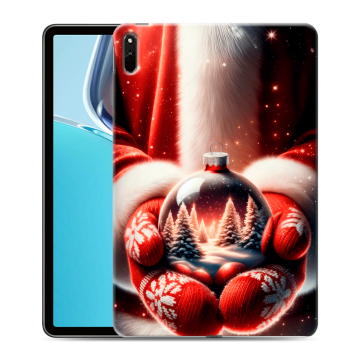 Силиконовый чехол на Huawei MatePad 11 (2021) с принтом Новый год