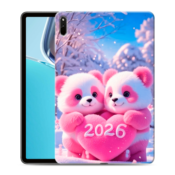 Силиконовый чехол на Huawei MatePad 11 (2021) с принтом Новый год