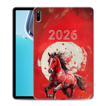 Силиконовый чехол на Huawei MatePad 11 (2021) с принтом Новый год