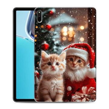 Силиконовый чехол на Huawei MatePad 11 (2021) с принтом Новый год