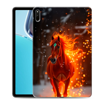 Силиконовый чехол на Huawei MatePad 11 (2021) с принтом Новый год