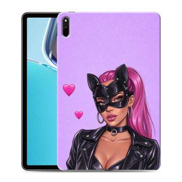 Силиконовый чехол на Huawei MatePad 11 (2021) с принтом женский