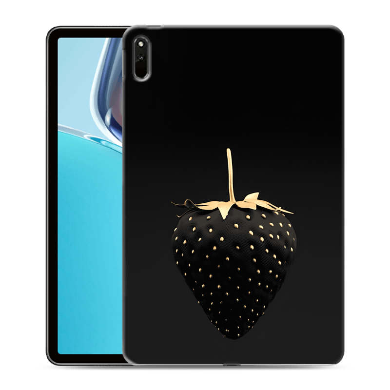 Силиконовый чехол на Huawei MatePad 11 (2021) с принтом Черная клубника Силиконовый чехол на Huawei MatePad 11 (2021) с принтом Черная клубника