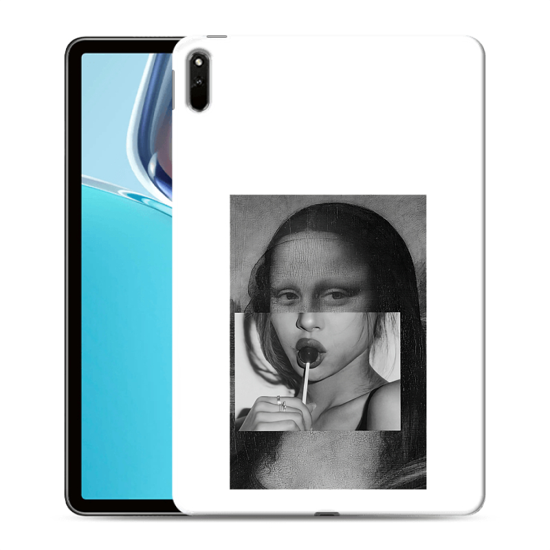 Силиконовый чехол на Huawei MatePad 11 (2021) с принтом Мона Лиза Силиконовый чехол на Huawei MatePad 11 (2021) с принтом Мона Лиза