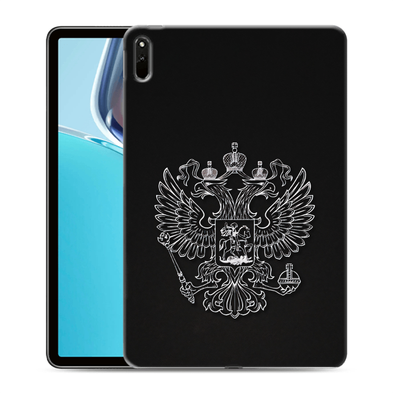 Силиконовый чехол на Huawei MatePad 11 (2021) с принтом Герб России Силиконовый чехол на Huawei MatePad 11 (2021) с принтом Герб России