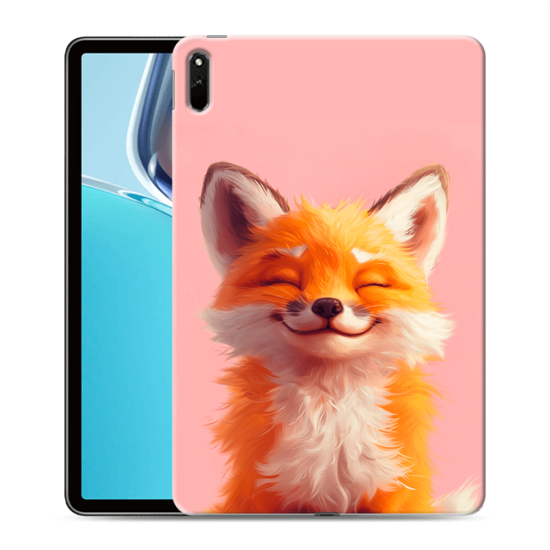 Силиконовый чехол на Huawei MatePad 11 (2021) с принтом милая лиса Силиконовый чехол на Huawei MatePad 11 (2021) с принтом милая лиса