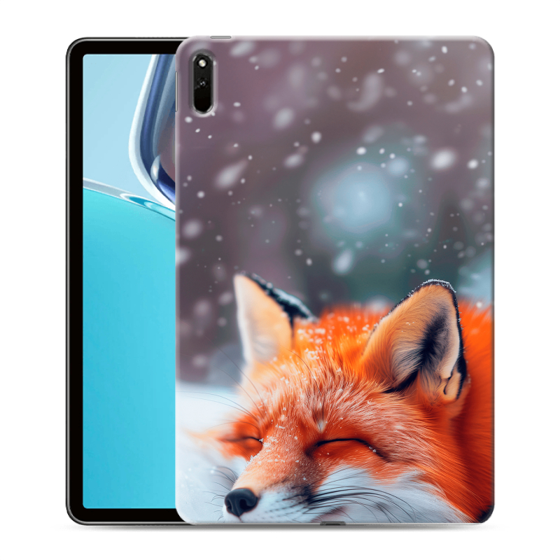 Силиконовый чехол на Huawei MatePad 11 (2021) с принтом лиса Силиконовый чехол на Huawei MatePad 11 (2021) с принтом лиса
