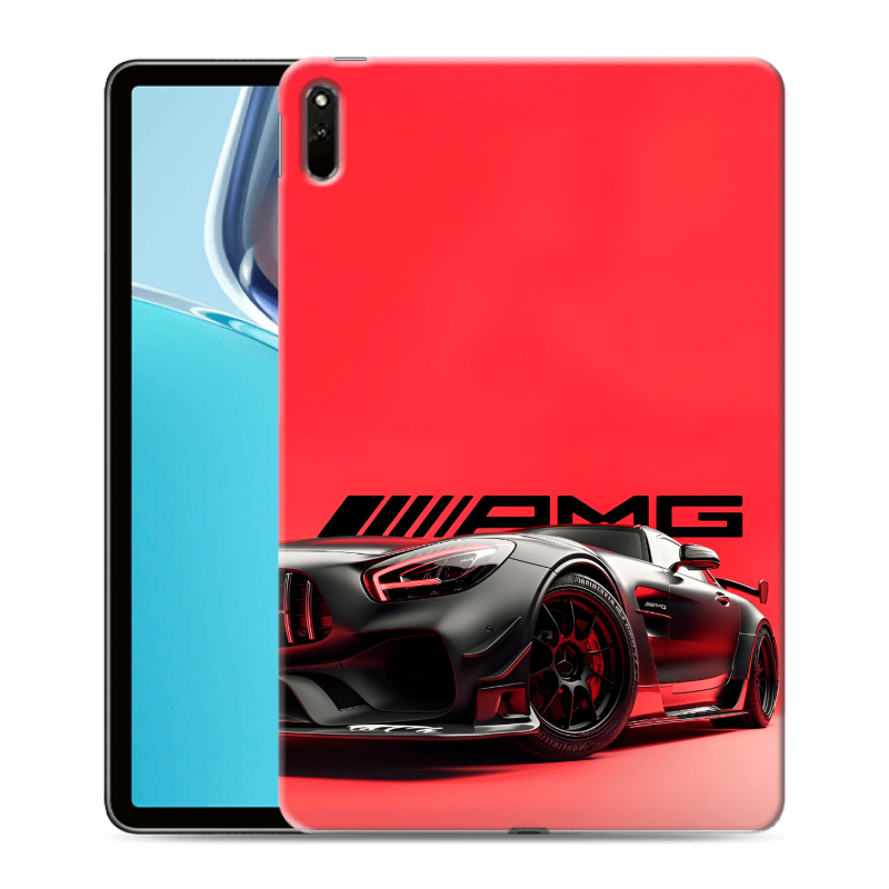 Силиконовый чехол на Huawei MatePad 11 (2021) с принтом Мерседес Mercedes AMG Силиконовый чехол на Huawei MatePad 11 (2021) с принтом Мерседес Mercedes AMG