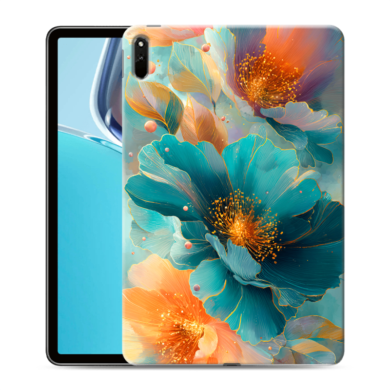 Силиконовый чехол на Huawei MatePad 11 (2021) с принтом Цветы Силиконовый чехол на Huawei MatePad 11 (2021) с принтом Цветы