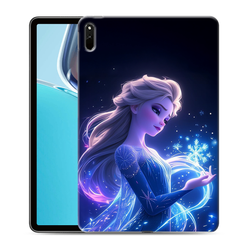 Силиконовый чехол на Huawei MatePad 11 (2021) с принтом Холодное сердце Frozen Силиконовый чехол на Huawei MatePad 11 (2021) с принтом Холодное сердце Frozen