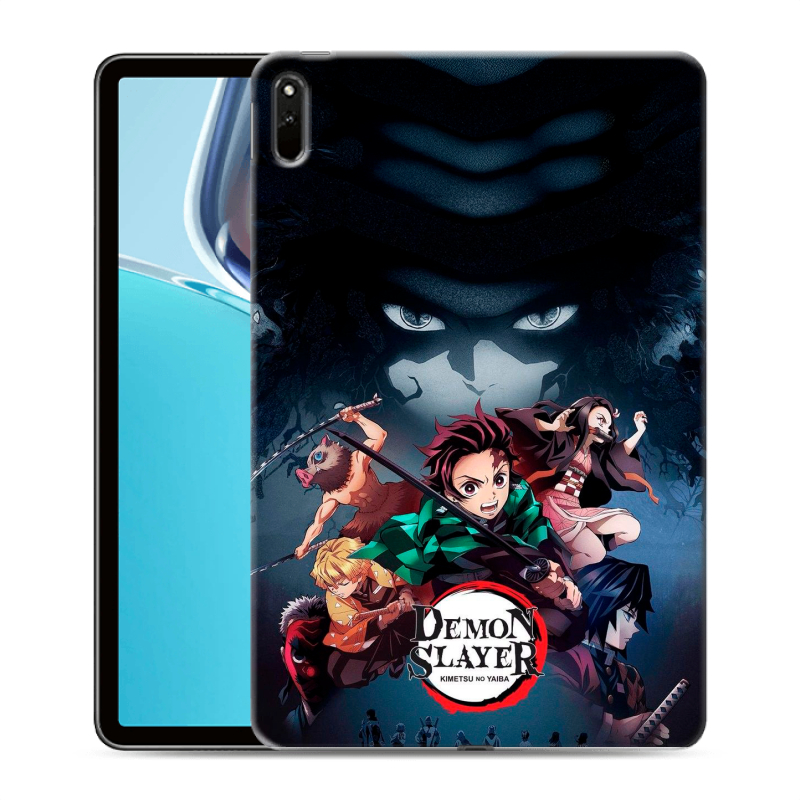 Силиконовый чехол на Huawei MatePad 11 (2021) с принтом Demon Slayer Клинок рассекающий демонов Силиконовый чехол на Huawei MatePad 11 (2021) с принтом Demon Slayer Клинок рассекающий демонов