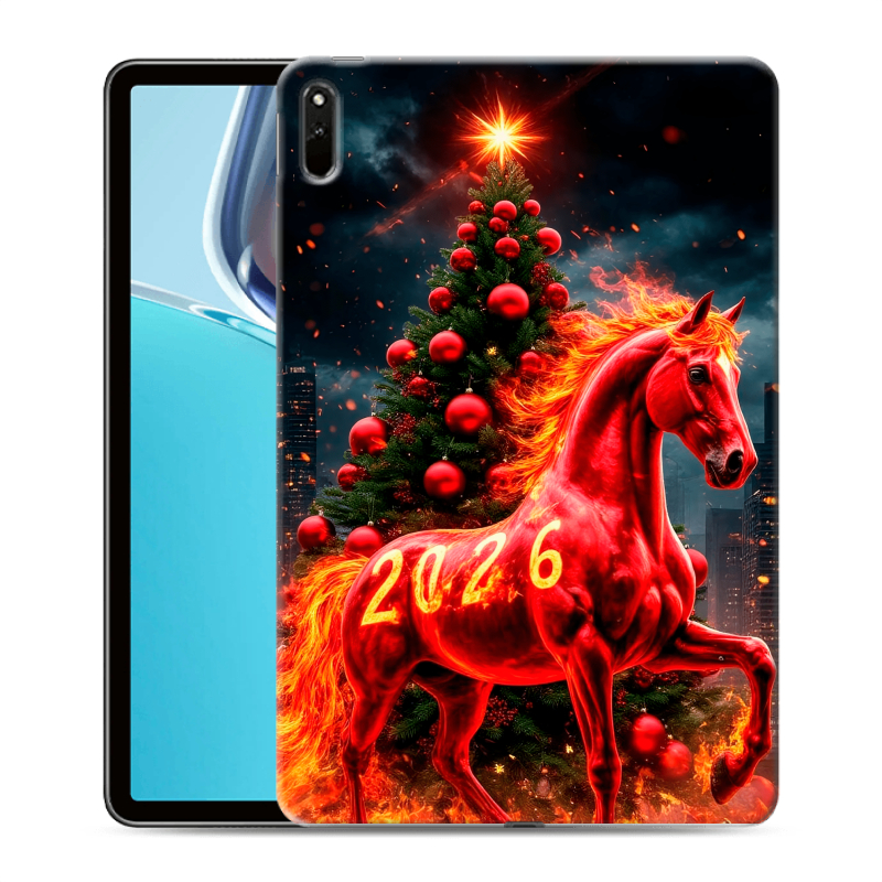 Силиконовый чехол на Huawei MatePad 11 (2021) с принтом Новый год Силиконовый чехол на Huawei MatePad 11 (2021) с принтом Новый год