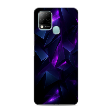 Силиконовый чехол на Infinix Hot 10S с принтом Абстракиция