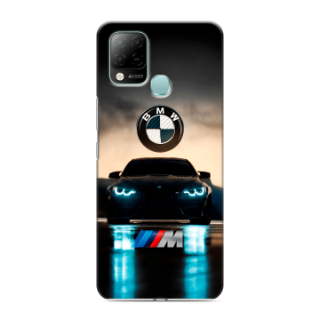 Силиконовый чехол на Infinix Hot 10S с принтом БМВ BMW