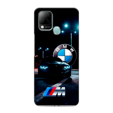 Силиконовый чехол на Infinix Hot 10S с принтом БМВ BMW
