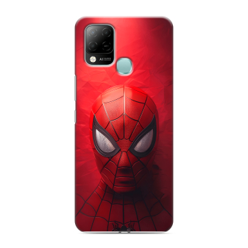Силиконовый чехол на Infinix Hot 10S с принтом Spiderman Человек паук Силиконовый чехол на Infinix Hot 10S с принтом Spiderman Человек паук