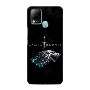 Силиконовый чехол на Infinix Hot 10S с принтом Игра Престолов Game Thrones
