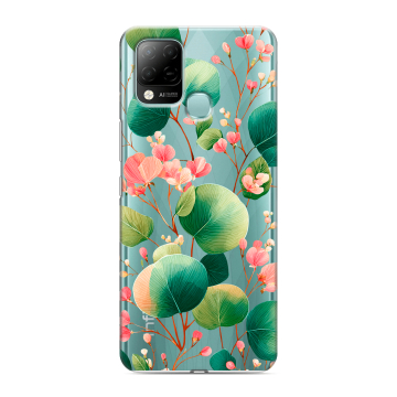 Силиконовый чехол на Infinix Hot 10S с принтом женский Силиконовый чехол на Infinix Hot 10S с принтом женский