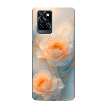 Силиконовый противоударный чехол на Infinix Note 10 Pro с принтом Женский Силиконовый противоударный чехол на Infinix Note 10 Pro с принтом Женский