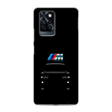 Силиконовый противоударный чехол на Infinix Note 10 Pro с принтом БМВ BMW