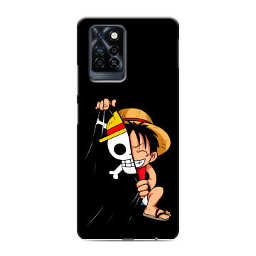 Силиконовый противоударный чехол на Infinix Note 10 Pro с принтом One Piece Ван Пис