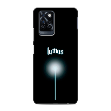 Силиконовый противоударный чехол на Infinix Note 10 Pro с принтом Harry Potter Гарри Поттер