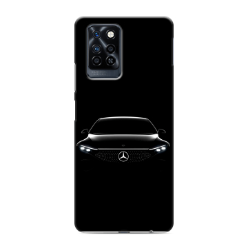 Силиконовый противоударный чехол на Infinix Note 10 Pro с принтом Mercedes Мерседес Силиконовый противоударный чехол на Infinix Note 10 Pro с принтом Mercedes Мерседес