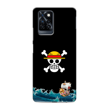 Силиконовый противоударный чехол на Infinix Note 10 Pro с принтом One Piece Ван Пис Силиконовый противоударный чехол на Infinix Note 10 Pro с принтом One Piece Ван Пис