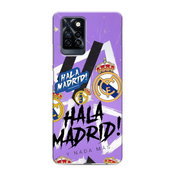 Силиконовый противоударный чехол на Infinix Note 10 Pro с принтом Real Madrid Реал Мадрид Силиконовый противоударный чехол на Infinix Note 10 Pro с принтом Real Madrid Реал Мадрид
