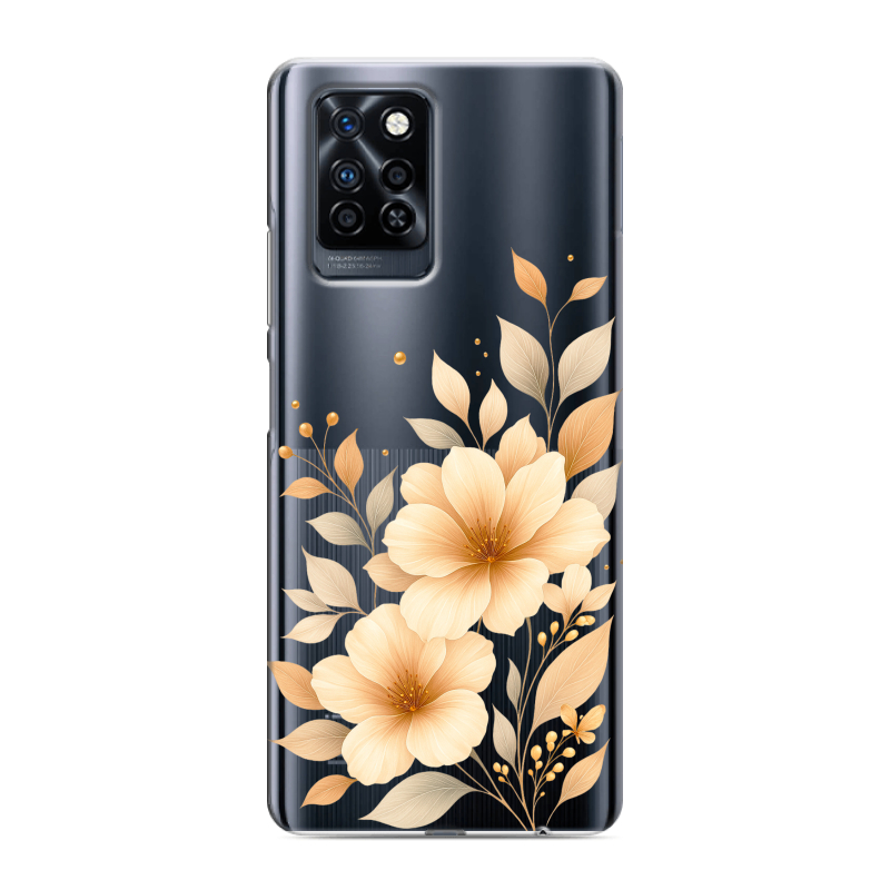 Силиконовый противоударный чехол на Infinix Note 10 Pro с принтом для девушки Силиконовый противоударный чехол на Infinix Note 10 Pro с принтом для девушки