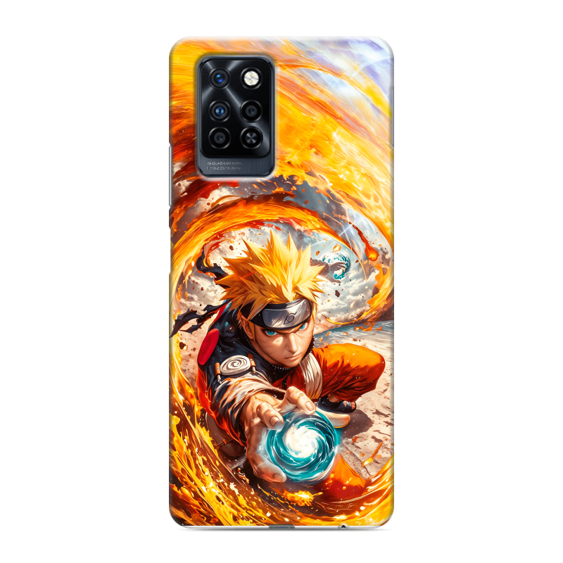 Силиконовый противоударный чехол на Infinix Note 10 Pro с принтом Аниме Наруто Naruto Силиконовый противоударный чехол на Infinix Note 10 Pro с принтом Аниме Наруто Naruto