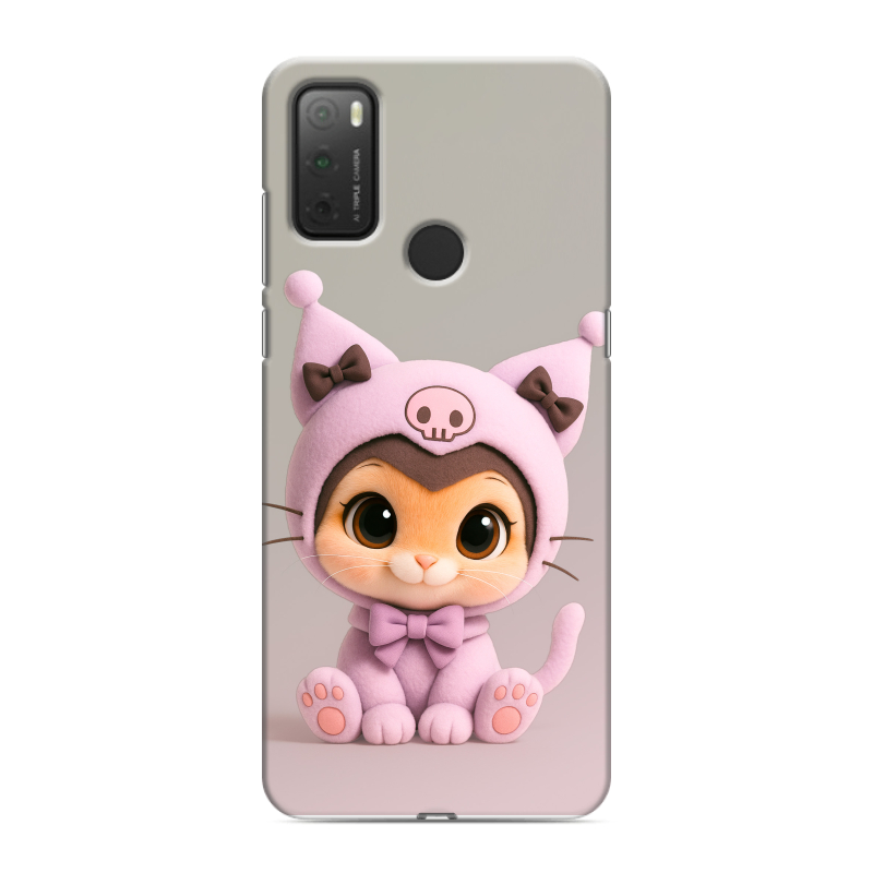 Силиконовый чехол на Alcatel 3L (2021) с принтом Куроми Kuromi Силиконовый чехол на Alcatel 3L (2021) с принтом Куроми Kuromi