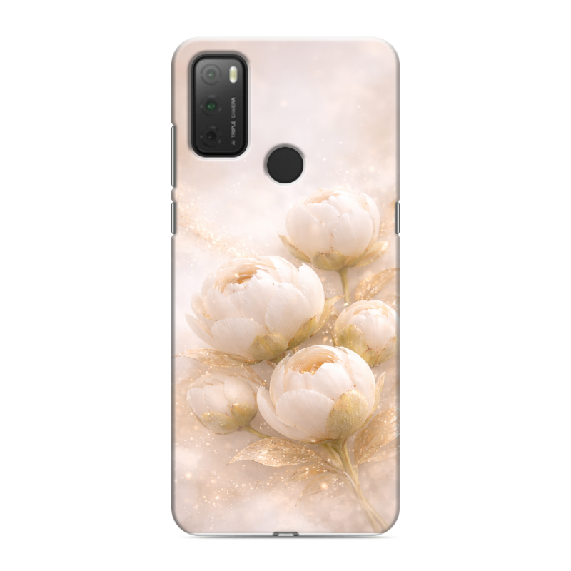 Силиконовый чехол на Alcatel 3L (2021) с принтом женский Силиконовый чехол на Alcatel 3L (2021) с принтом женский