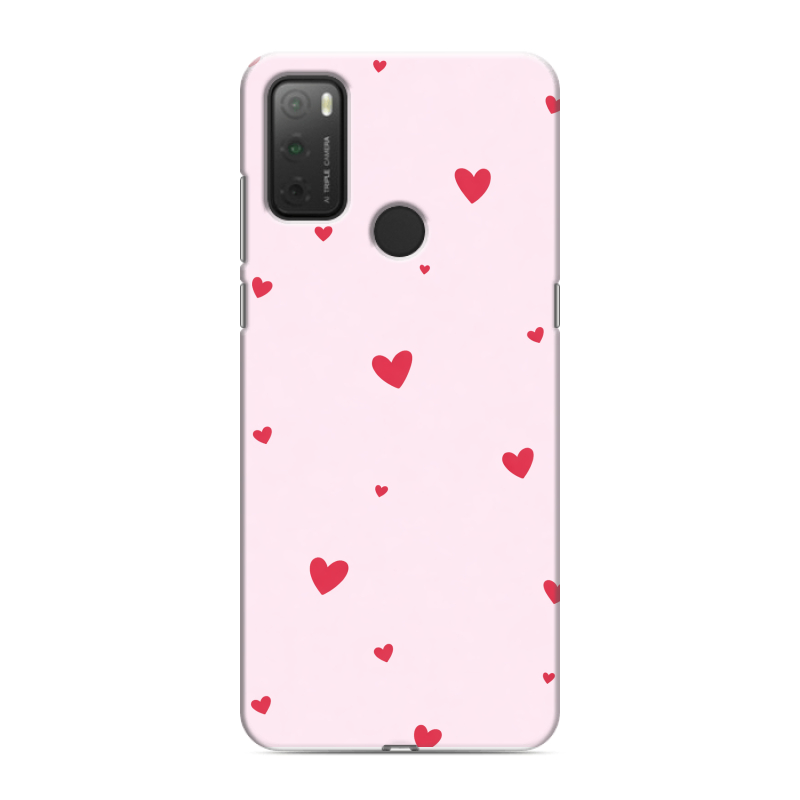 Силиконовый чехол на Alcatel 3L (2021) с принтом для девочек Силиконовый чехол на Alcatel 3L (2021) с принтом для девочек