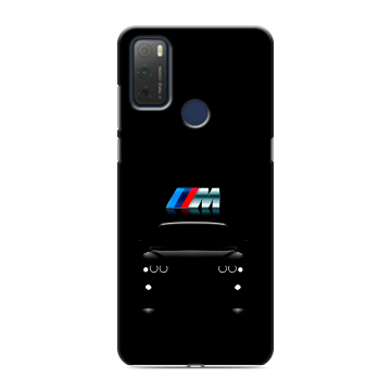 Силиконовый чехол на TCL 20Y с принтом БМВ BMW Силиконовый чехол на TCL 20Y с принтом БМВ BMW