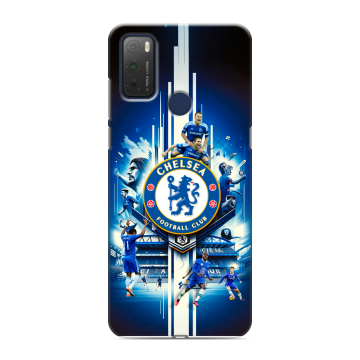Силиконовый чехол на TCL 20Y с принтом Chelsea Челси