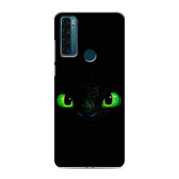 Силиконовый чехол на TCL 20 SE с принтом Как приручить дракона Силиконовый чехол на TCL 20 SE с принтом Как приручить дракона