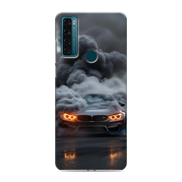Силиконовый чехол на TCL 20 SE с принтом BMW БМВ Силиконовый чехол на TCL 20 SE с принтом BMW БМВ