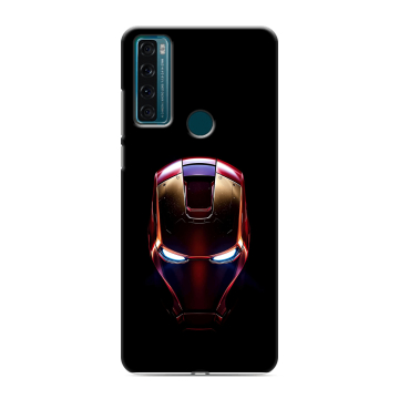 Силиконовый чехол на TCL 20 SE с принтом IronMan Железный человек Силиконовый чехол на TCL 20 SE с принтом IronMan Железный человек