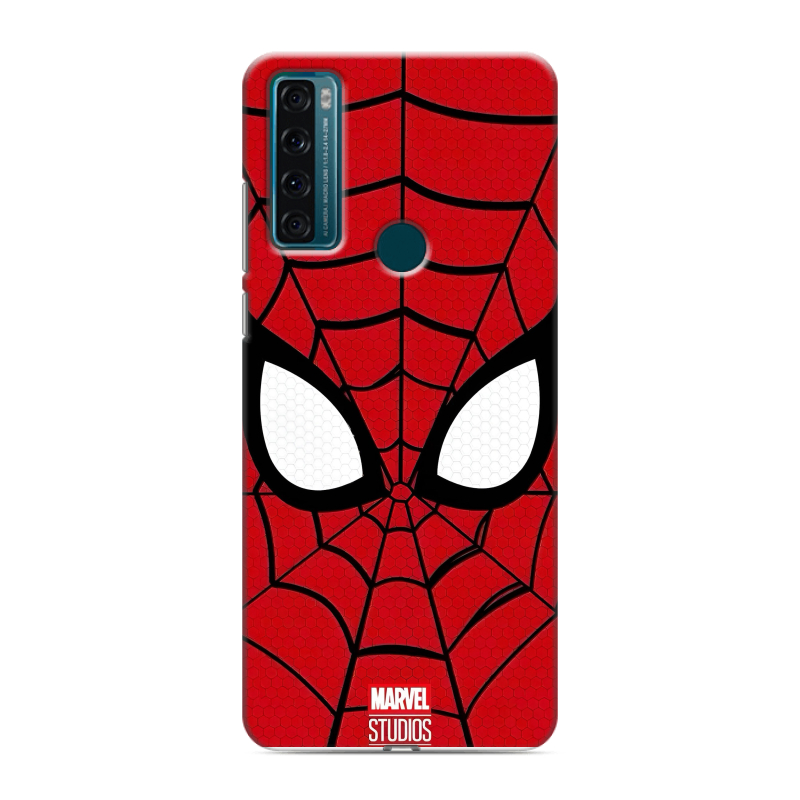 Силиконовый чехол на TCL 20 SE с принтом человек паук spiderman Силиконовый чехол на TCL 20 SE с принтом человек паук spiderman