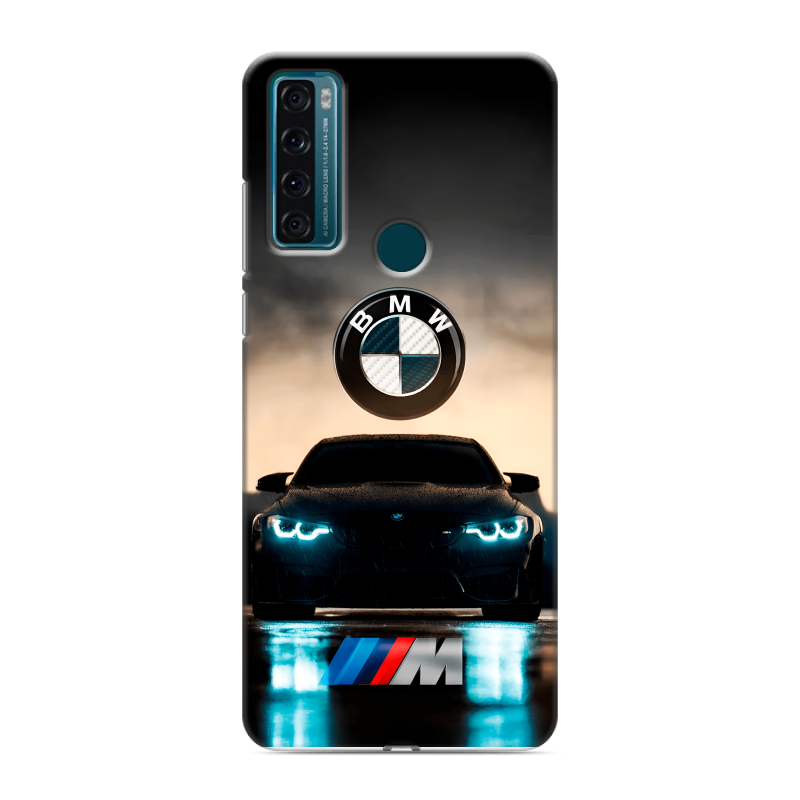 Силиконовый чехол на TCL 20 SE с принтом БМВ BMW Силиконовый чехол на TCL 20 SE с принтом БМВ BMW