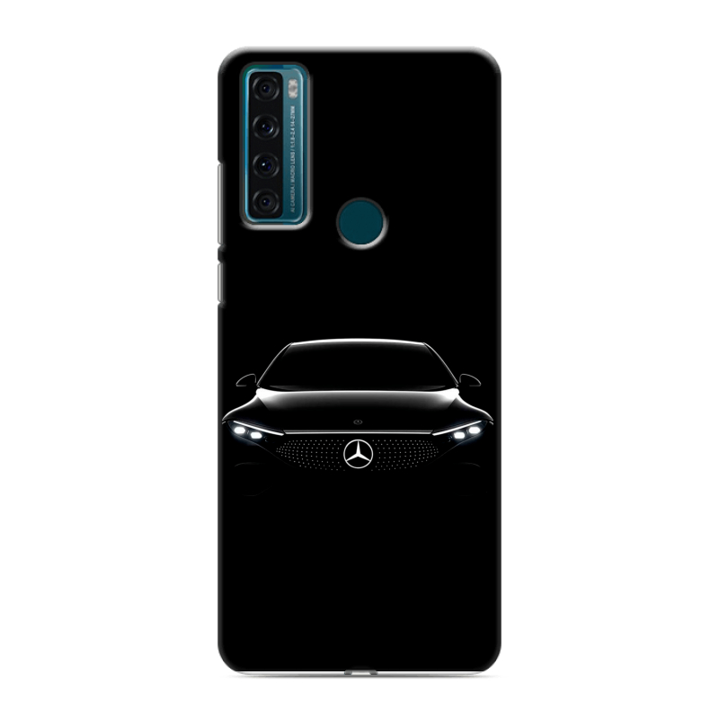 Силиконовый чехол на TCL 20 SE с принтом Mercedes Мерседес Силиконовый чехол на TCL 20 SE с принтом Mercedes Мерседес