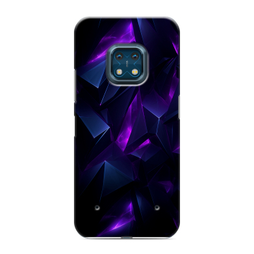 Силиконовый противоударный чехол на Nokia XR20 с принтом Абстракиция Силиконовый противоударный чехол на Nokia XR20 с принтом Абстракиция