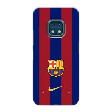 Силиконовый противоударный чехол на Nokia XR20 с принтом Барселона Barcelona Силиконовый противоударный чехол на Nokia XR20 с принтом Барселона Barcelona