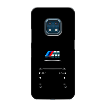 Силиконовый противоударный чехол на Nokia XR20 с принтом БМВ BMW
